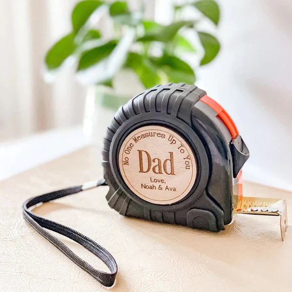 Personalized Gift Tape Measure and Hammer Best Gift for Dad