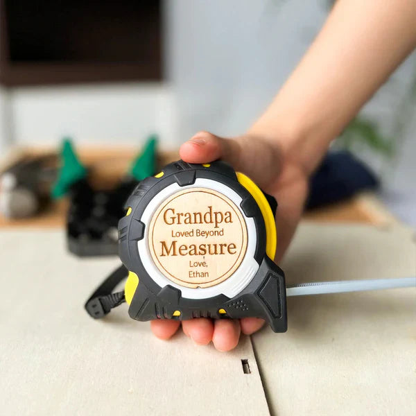 Personalized Gift Tape Measure and Hammer Best Gift for Dad