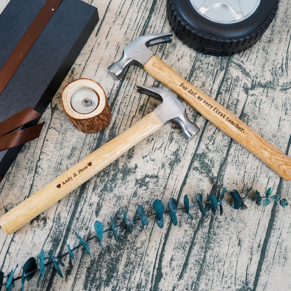 Personalized Gift Tape Measure and Hammer Best Gift for Dad