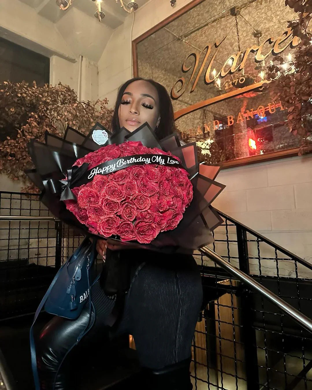 đź’•Shimmering Rose Bouquet - Valentine's Day Gift - CUSTLOVE