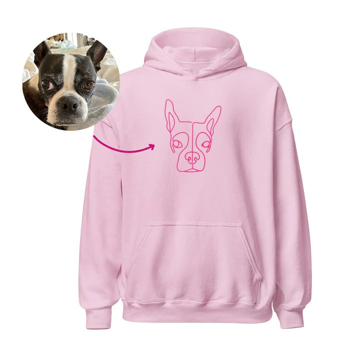 Custom Line Drawing Sweatshirtđź’•Hoodie