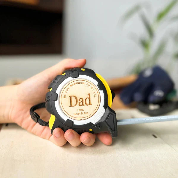 Personalized Gift Tape Measure and Hammer Best Gift for Dad