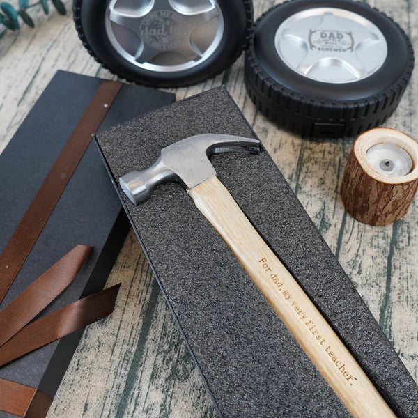 Personalized Gift Tape Measure and Hammer Best Gift for Dad