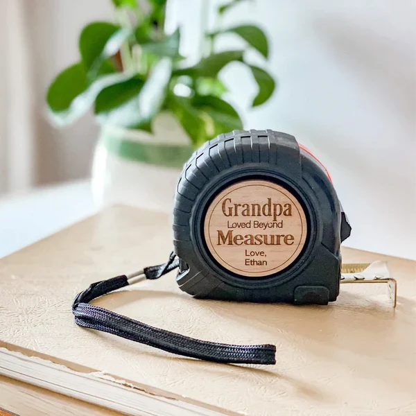 Personalized Gift Tape Measure and Hammer Best Gift for Dad